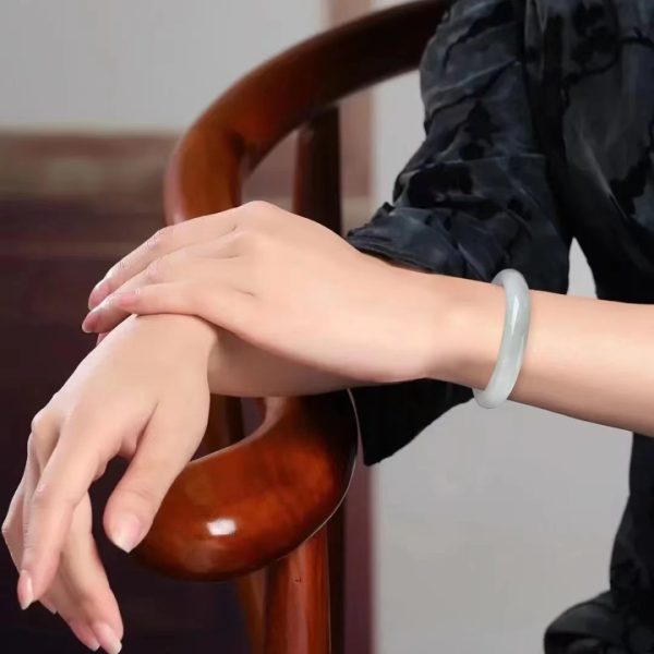 Jade embellish jade bracelet-138 - Image 4